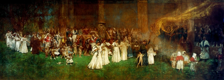 Francesco Paolo Michetti - 104, Le serpi, Palazzo delle Belle Arti, Roma